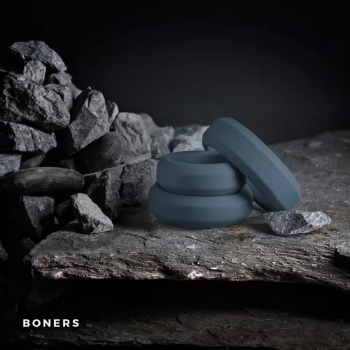 3 Boners szilikon farkasgyűrű készlet