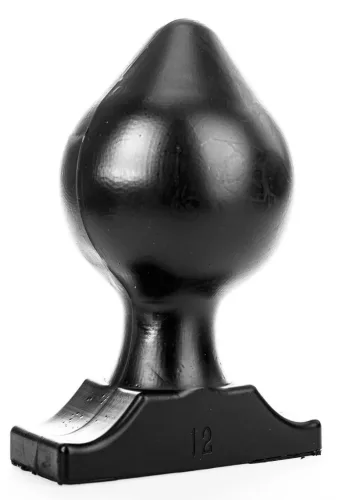 All Black – 22,5 cm-es prémium anális plug