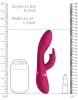 Vibro nyúl Zosia 21 x 3,7cm rózsaszín