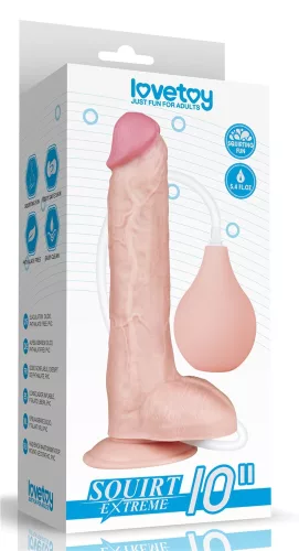 10'' Squirt Extreme Dildo Flesh