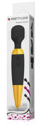 Vibro Power Wand Gold Pretty Love - 45mm fej