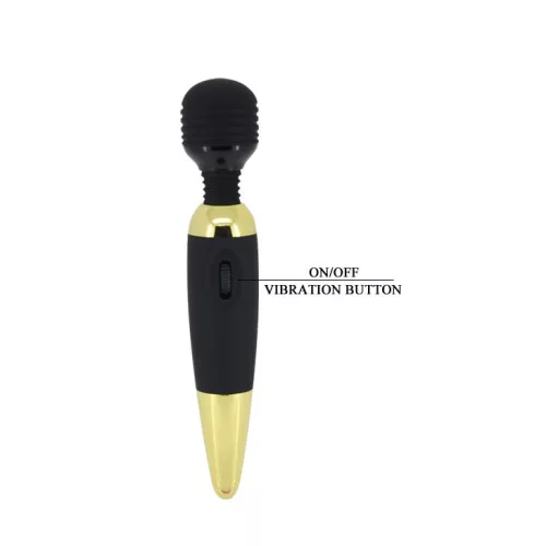 Vibro Power Wand Gold Pretty Love - 45mm fej