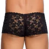 Szexi boxer csipke LACE MoB Black-L/XL