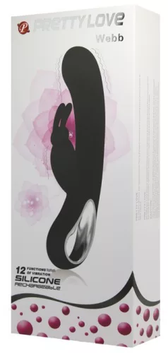 Vibro nyúl Webb Black