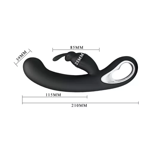 Vibro nyúl Webb Black