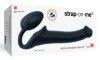 Dildo dugó STRAP-ON-ME Hajlítható M 16 x 4 cm fekete