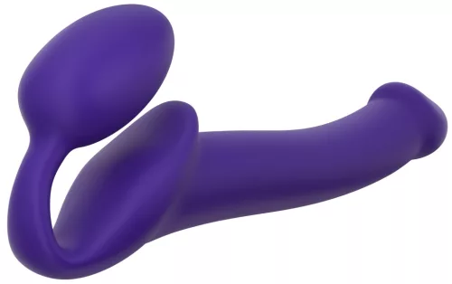 Dildo dugó STRAP-ON-ME Hajlítható M 16 x 4 cm Lila
