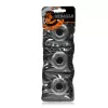 3 darabos Oxballs Grey mini cockring-es csomag