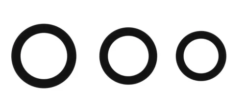 3 darabból álló Black Sono Cockrings N25