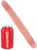 12" Slim Double Dildo Light