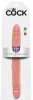 12" Slim Double Dildo Light