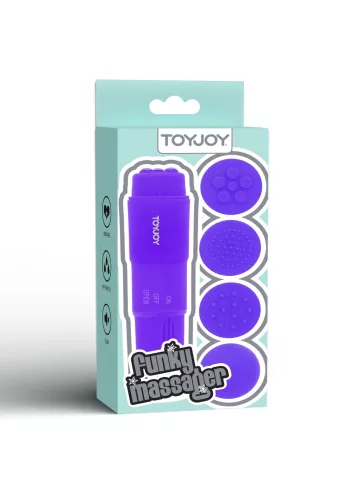 Mini csiklóstimulátor Funky Massager Purple