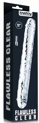 12''  Flawless Clear Double Dildo