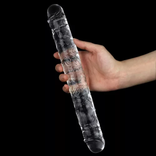 12''  Flawless Clear Double Dildo