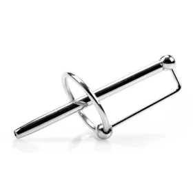   Húgycsőpiercing rúd gyűrűvel PRINCESS WAND 7,5cm x 6mm-25 mm