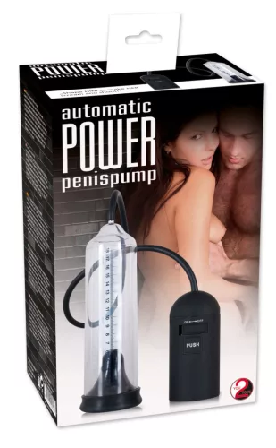 Automatikus péniszpumpa 20 x 6 cm