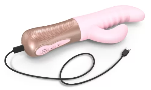 Vibro nyúl csipa nyuszi Love to Love 23 cm rózsaszín