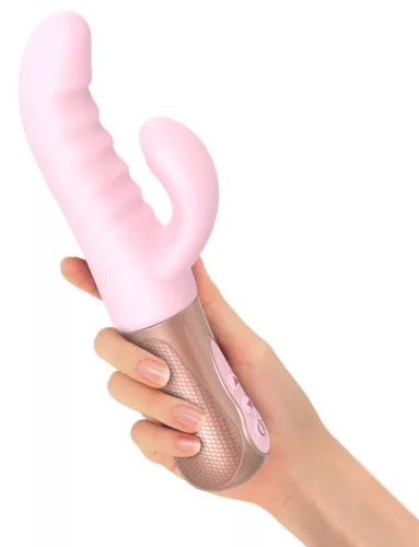Vibro nyúl csipa nyuszi Love to Love 23 cm rózsaszín
