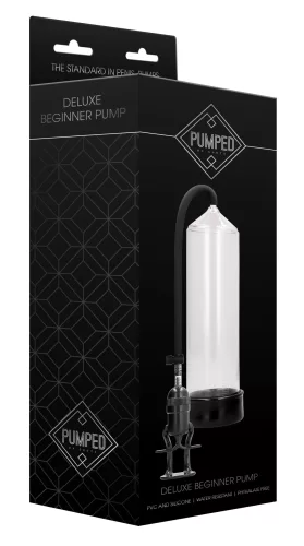 Deluxe kezdő péniszpumpa 23 x 5,5 cm