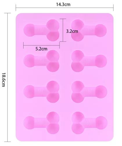 Pecker Chocolate/Ice Tray AS PIC