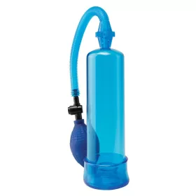 Pump Worx – kezdőméretű átlátszó vákuumpumpa, kék