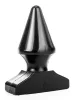 ALL BLACK – 17 cm-es prémium análdugó