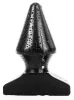 ALL BLACK – 17 cm-es prémium análdugó