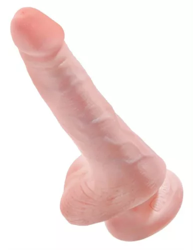 6" Cock with Balls  Light