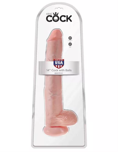 14" Cock with Balls  Light
