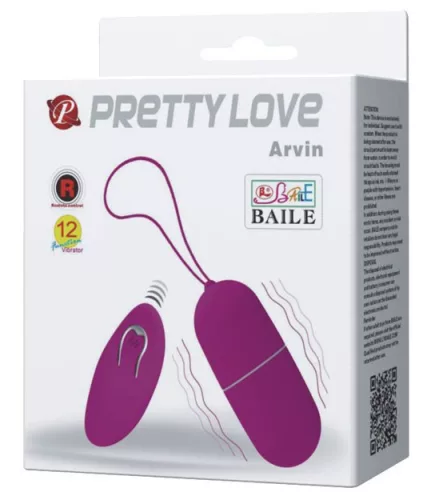 Arvin Pretty Love Vezeték nélküli rezgő tojás 7,5 x 3,3 cm