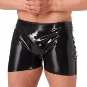 Latex rövidnadrág-M