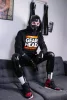 BÜDÖS Sk8erboy fehér zokni-39-42