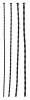 4 uretán rúd táguláshoz, 29 x 0,4 cm