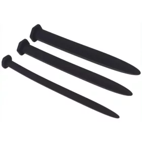   3 hatszögletű szilikon húgycső rudas készlet 15 cm - átmérő 8-12-16mm