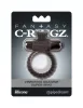 FANTASY C-RINGZ – fekete szilikon vibráló gesztenye gyűrű