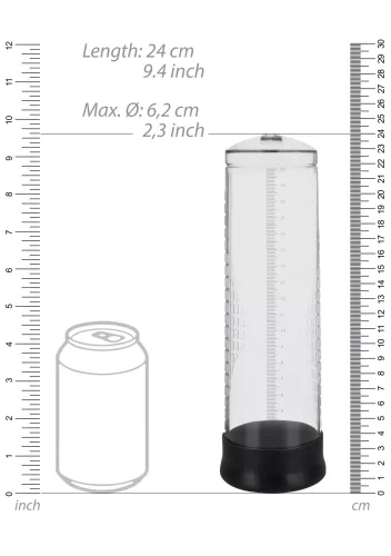 Automatikus péniszpumpa 21 x 6 cm