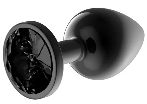 AfterDark Jewel Plug M 7 x 3,3cm fekete