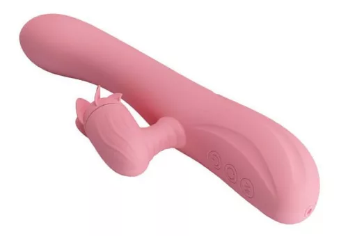 Vibrátoros nyúl Gina Pink