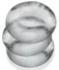 3 Fat Willy Clear Cockringből álló készlet