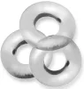3 Fat Willy Clear Cockringből álló készlet