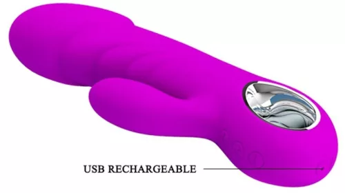 Vibro Rabbit Ansel Pretty Love 16 x 3,4cm