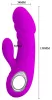 Vibro Rabbit Ansel Pretty Love 16 x 3,4cm