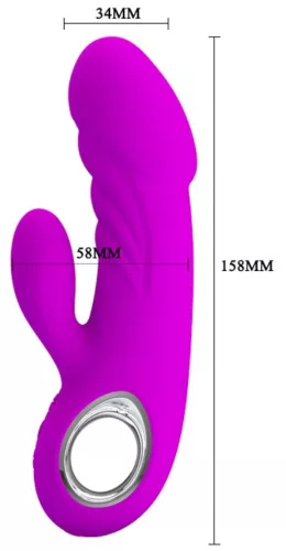 Vibro Rabbit Ansel Pretty Love 16 x 3,4cm