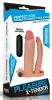Add 3" Vibrating Double Penis Sleeve