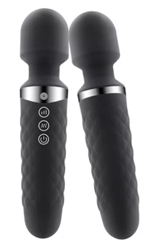 Vibro Wand One Key Fej 42mm Fekete