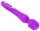 Vibrátorpálca Genius Violet - Fej 41mm