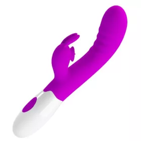Vibro nyúl cerberus Pretty Love 21cm lila