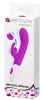 Vibro nyúl cerberus Pretty Love 21cm lila