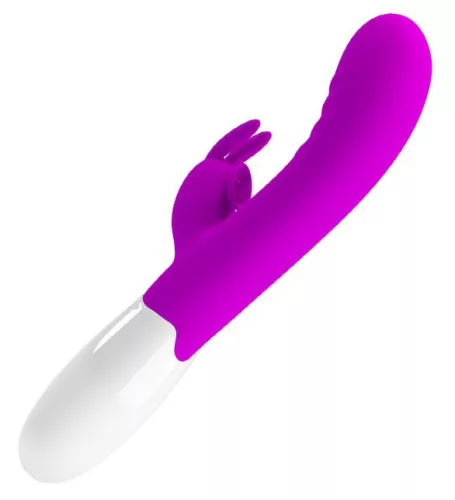 Vibro nyúl cerberus Pretty Love 21cm lila