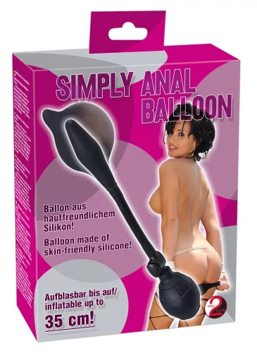 Simply Balloon Anal Black